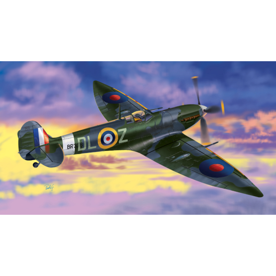 Italeri 1307,  Spitfire Mk.VI, 1:72